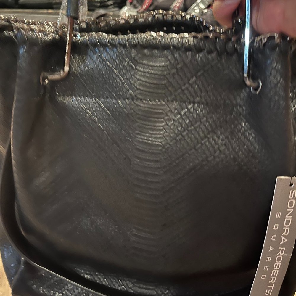 Sondra Roberts Faux Croc